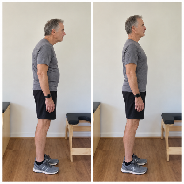Daniel Foster posture before and after